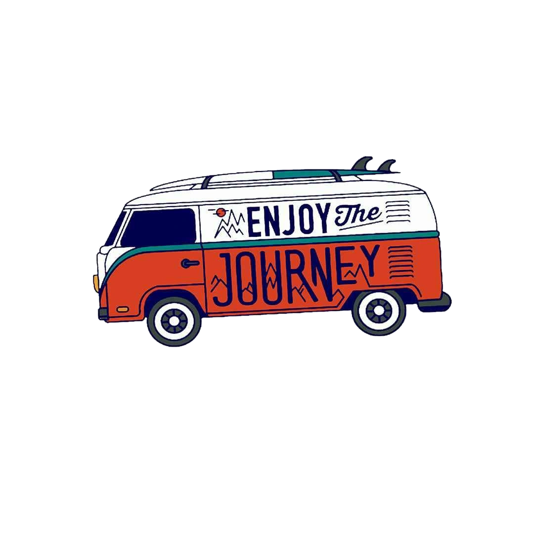 Enjoy the Journey Sticker
